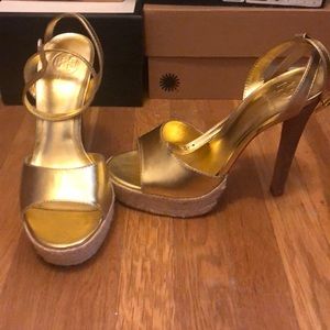 Tory Burch Platform Espadrille Heels